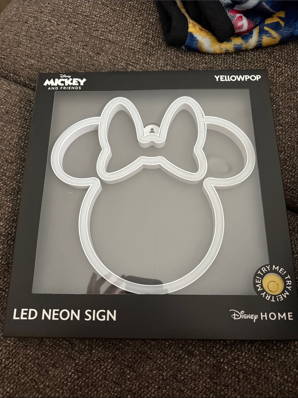 Disney Home Minnie Mouse LED Neon Sign